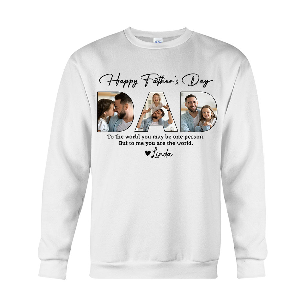 Happy Father's Day Dad - Personalized Father T-shirt And Hoodie