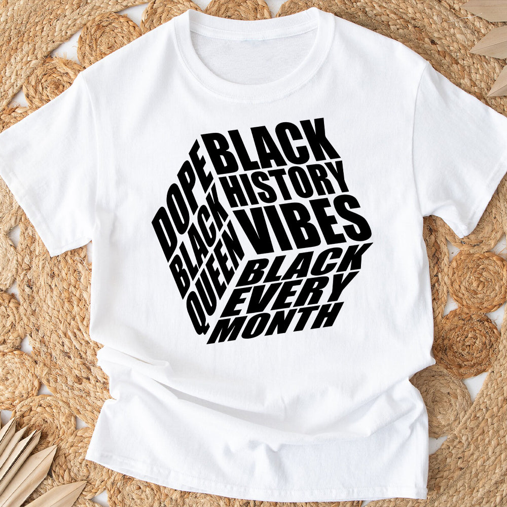 Histoire des Noirs - T-shirt et sweat à capuche personnalisés pour Afro-Américains