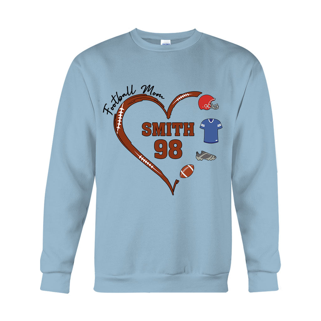 Fußballmama – Personalisiertes Fußball-T-Shirt und Hoodie