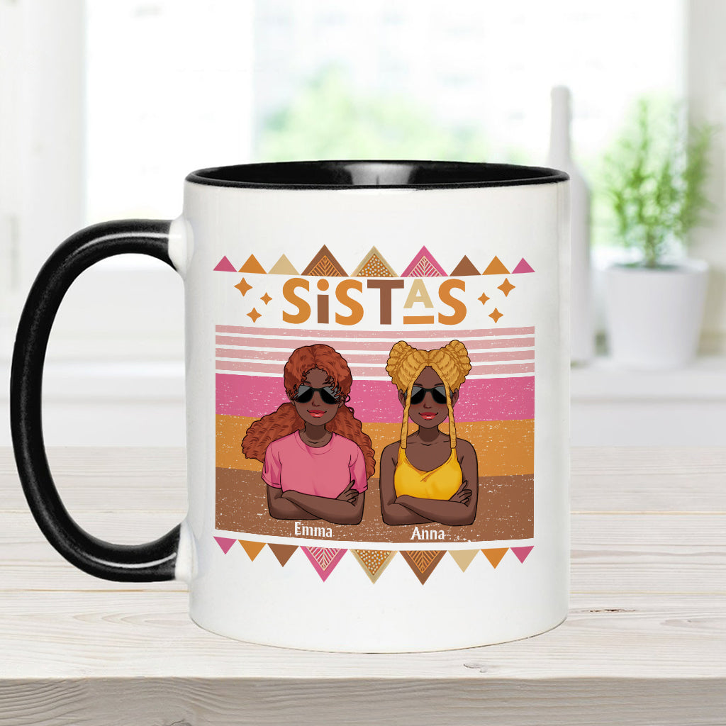 Black Girl Magic – Personalisierte Tasse mit afroamerikanischem Akzent