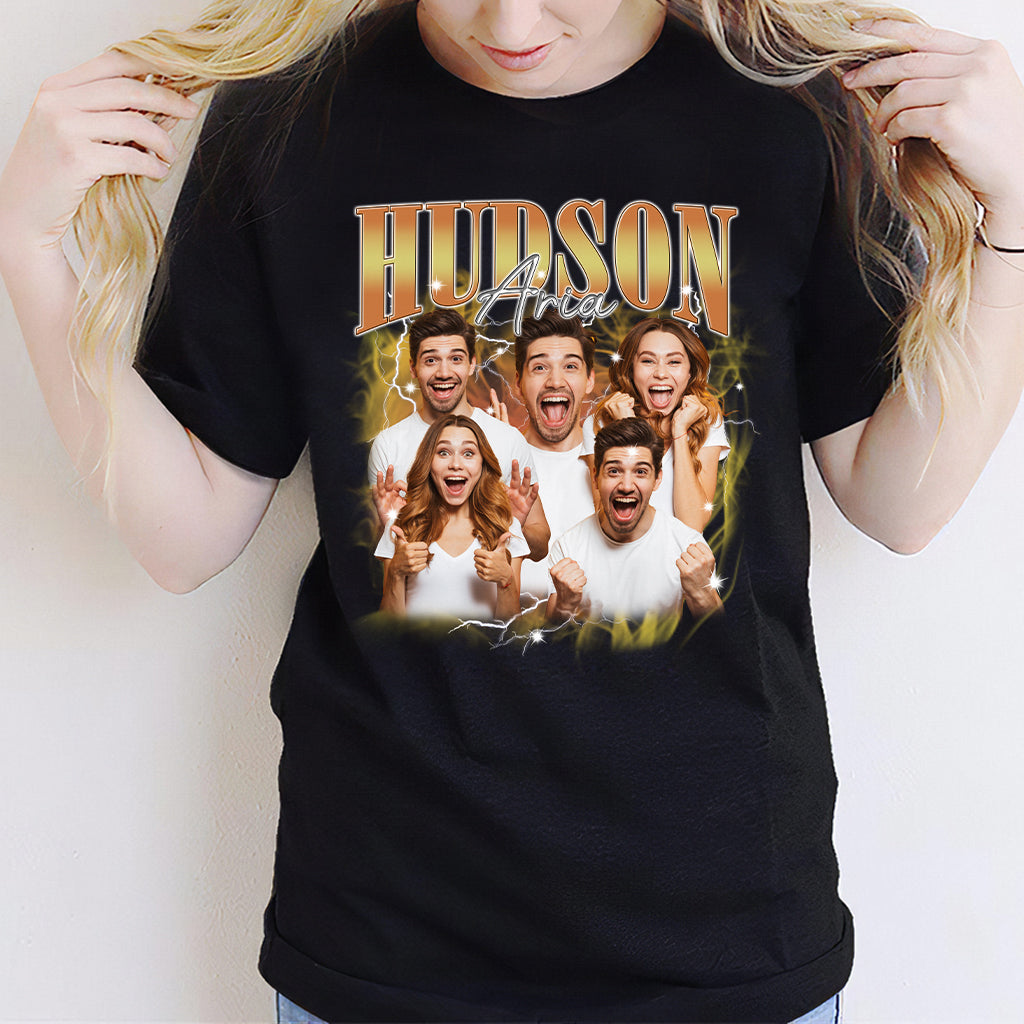 Custom Text And Photos - gift for anyone - Personalized T-shirt And Hoodie