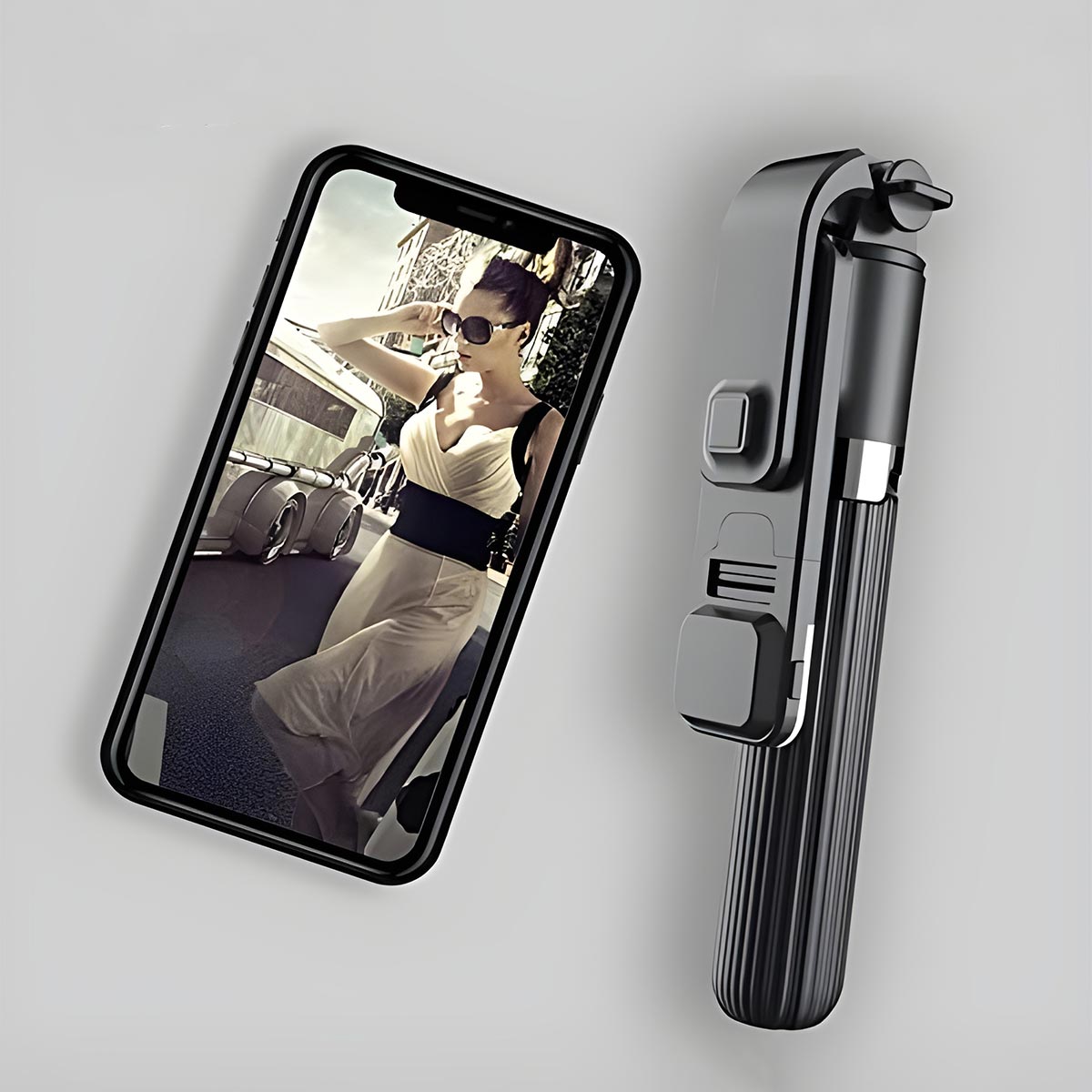 Selfie-Stick mit Stativ - Selfie-Stick mit Stativ