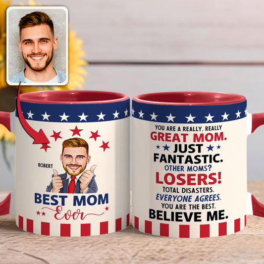 Beste Mama aller Zeiten - Personalisierte Tasse