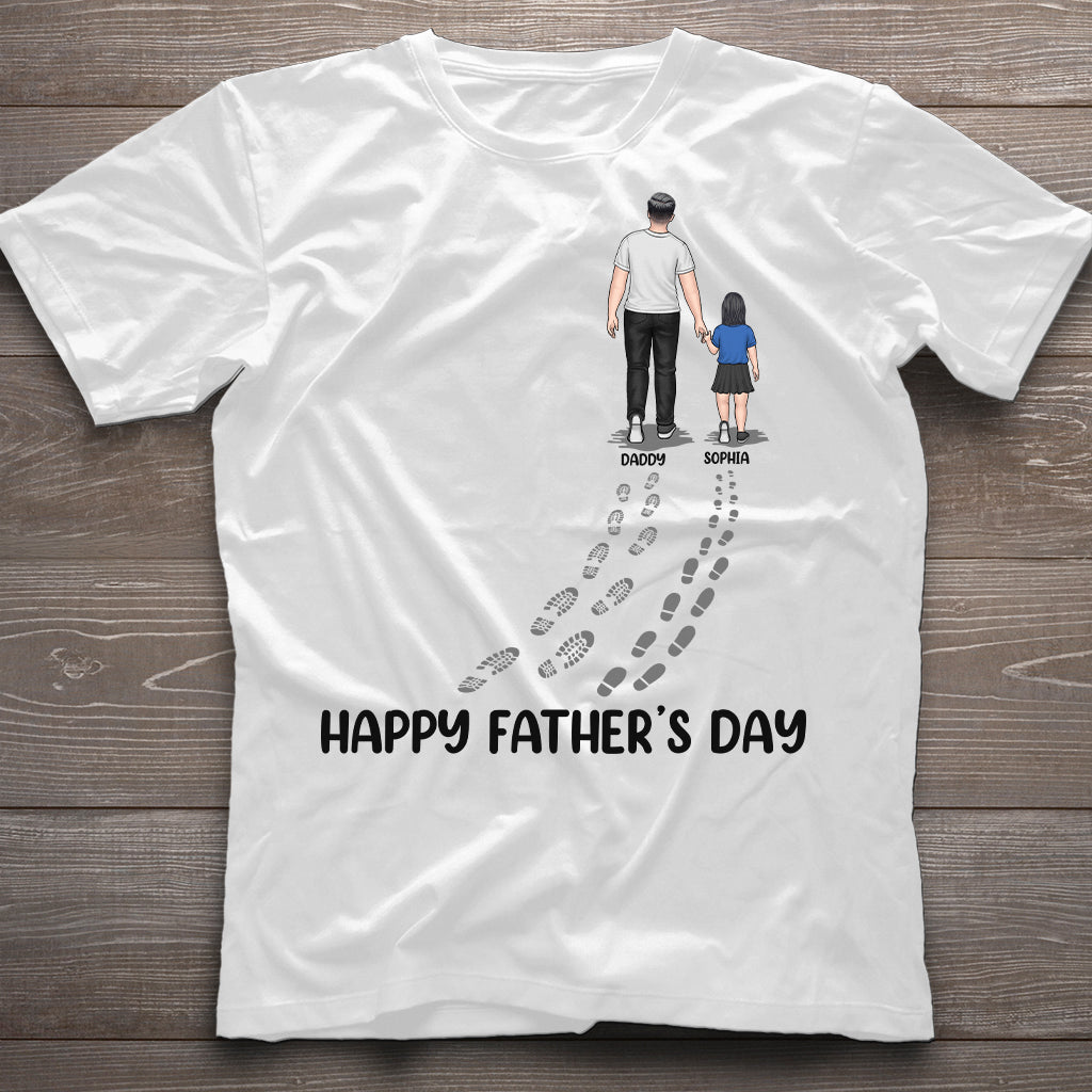Happy Father's Day - Personalized Father T-shirt And Hoodie