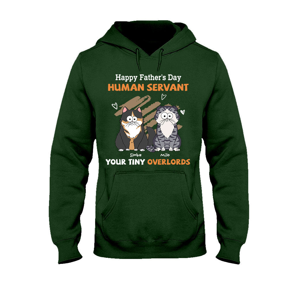 À mon serviteur humain - T-shirt et sweat à capuche personnalisés pour chat