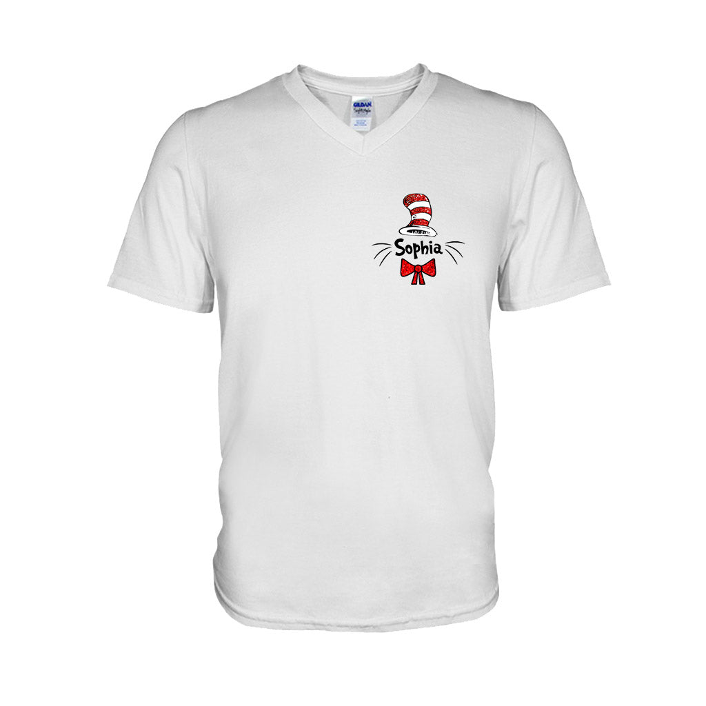 Professeur Je suis - T-shirt et sweat à capuche personnalisés Dr Seuss