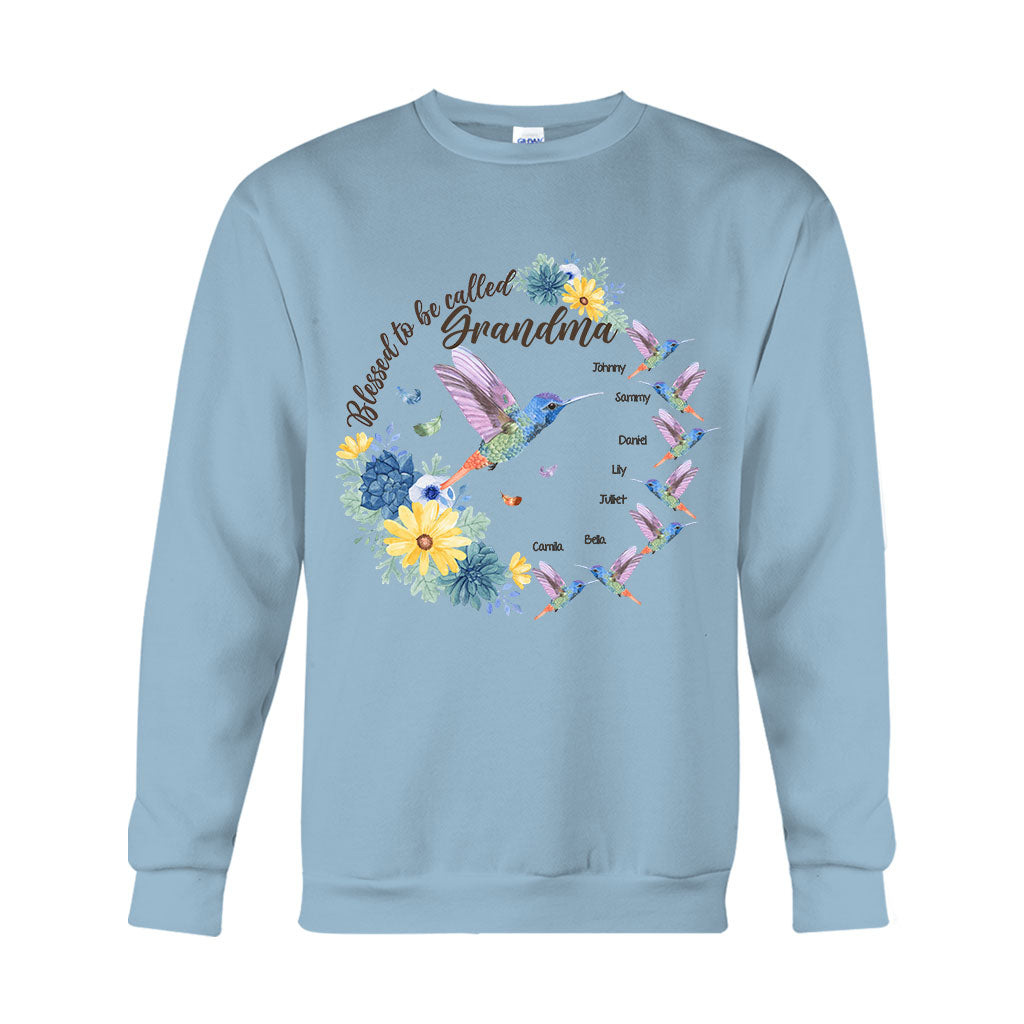 Heureuse d'être appelée Grand-mère Nana Gigi - T-shirt et sweat à capuche personnalisés pour grand-mère