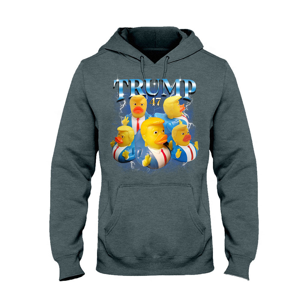 T-shirt et sweat à capuche « Canard rigolo »