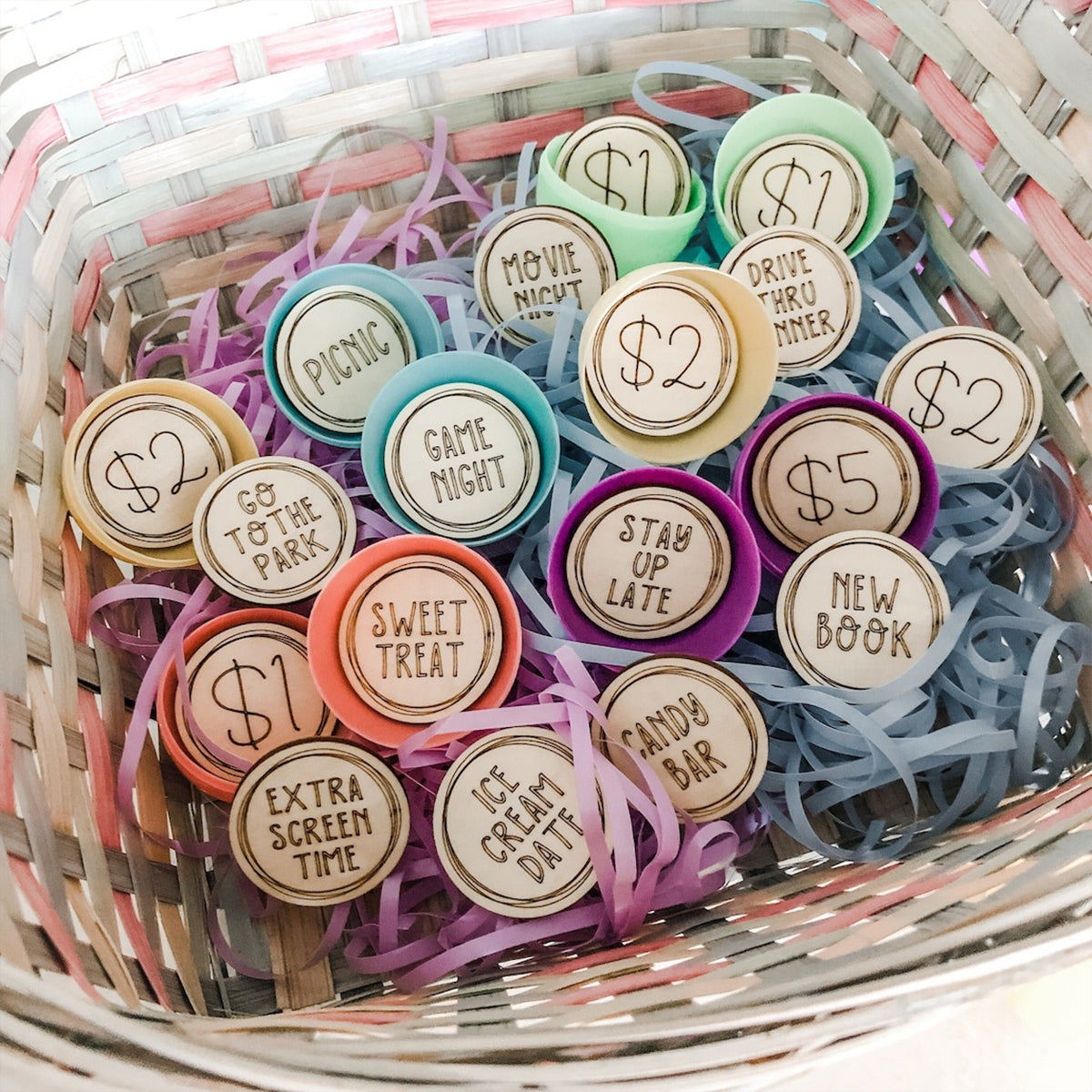 Ostereier-Spielmarken-Set – Ostereier-Spielmarken