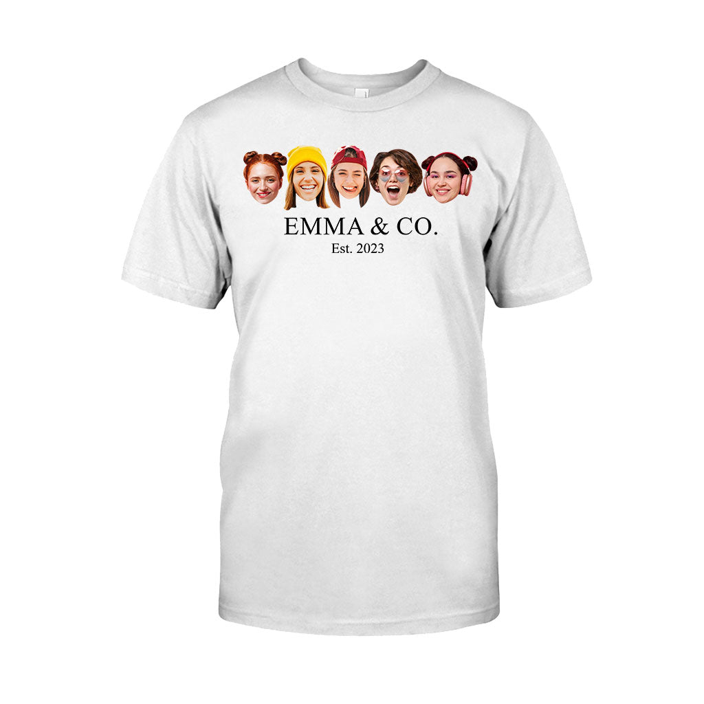 Besties & Co. Face Custom – Personalisiertes Bestie-T-Shirt und Hoodie
