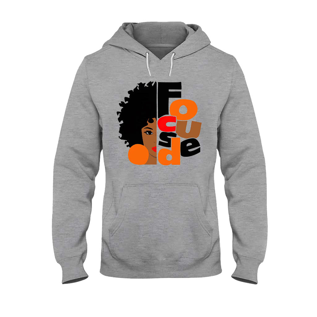 Focused – T-Shirt und Hoodie für Afroamerikaner