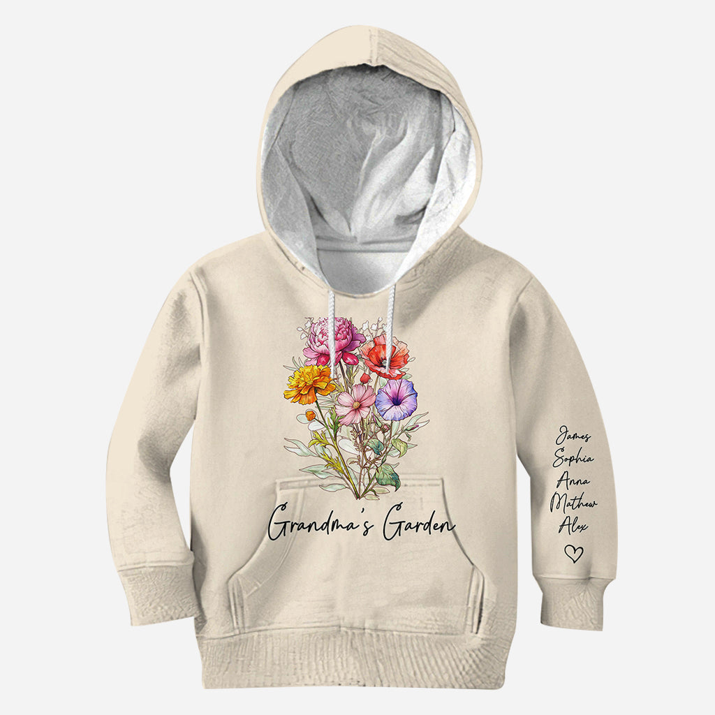 Grandma's Garden - Personalized Grandma All Over Shirt