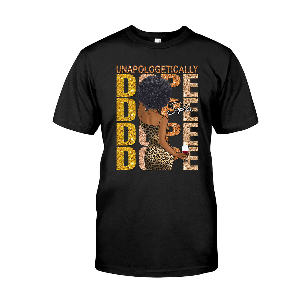 Unapologetically Dope - T-shirt et sweat à capuche personnalisés pour Afro-Américains
