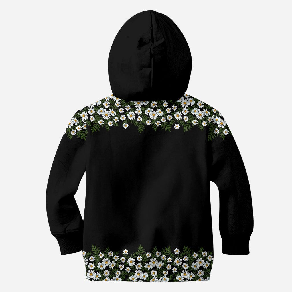 First Mom Now Grandma Bear Daisy - Personalized Grandma All Over Shirt