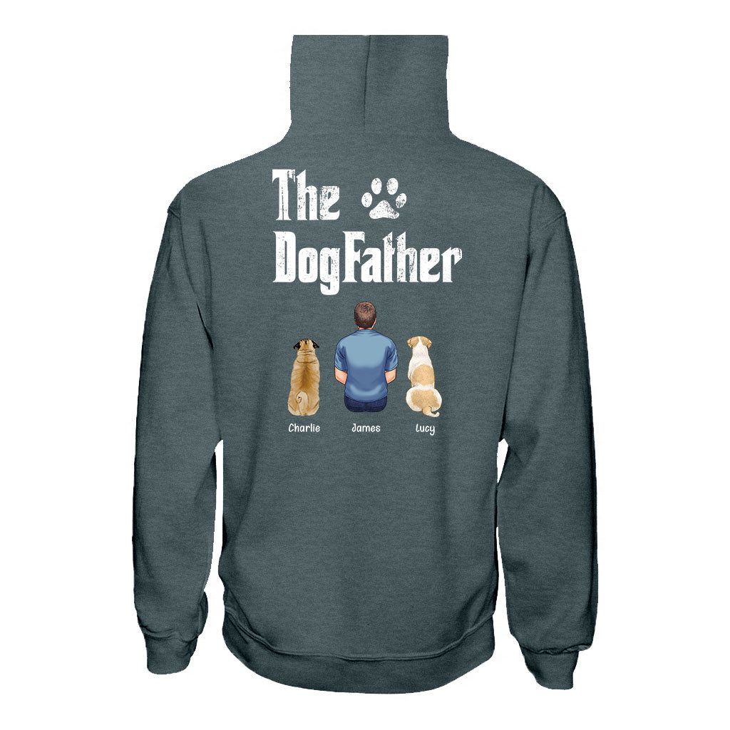 The Dog/Cat Father - Personalized Father T-shirt and Hoodie