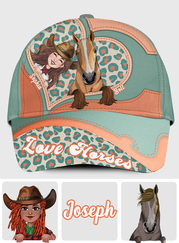 Think About Horses - Personalized Horse Classic Cap