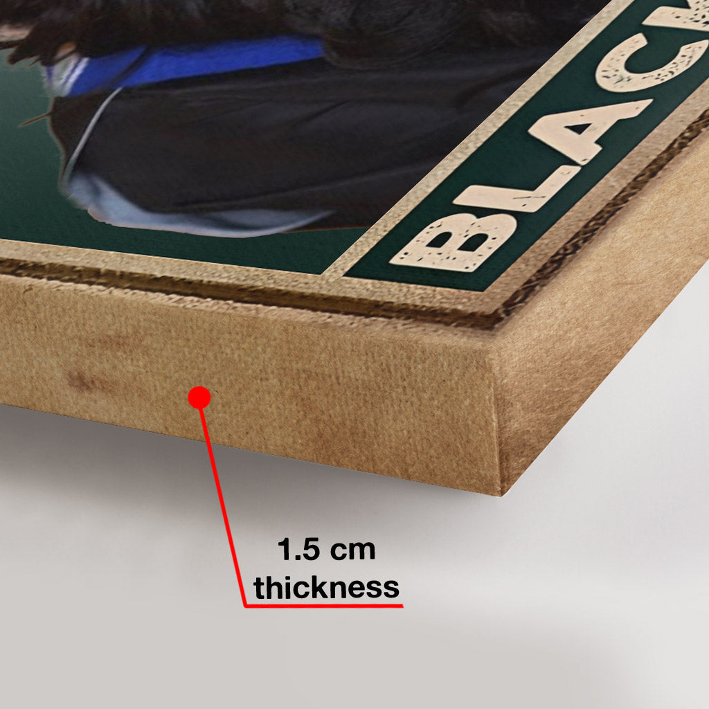 Black And Educated - Personalized African American Canvas And Poster