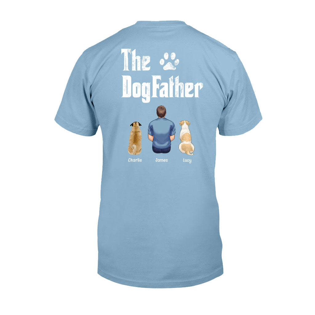 The Dog/Cat Father - Personalized Father T-shirt and Hoodie
