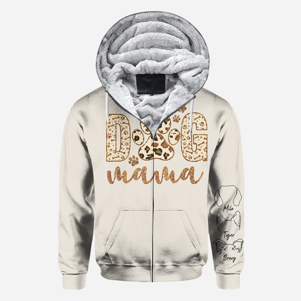 T-shirt personnalisé « Maman Chien » - T-shirt intégral pour chien