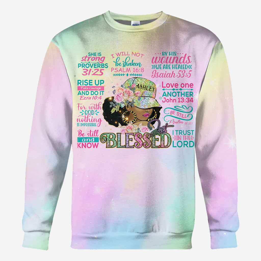 Proud Black Woman - Personalized African American All Over Shirt