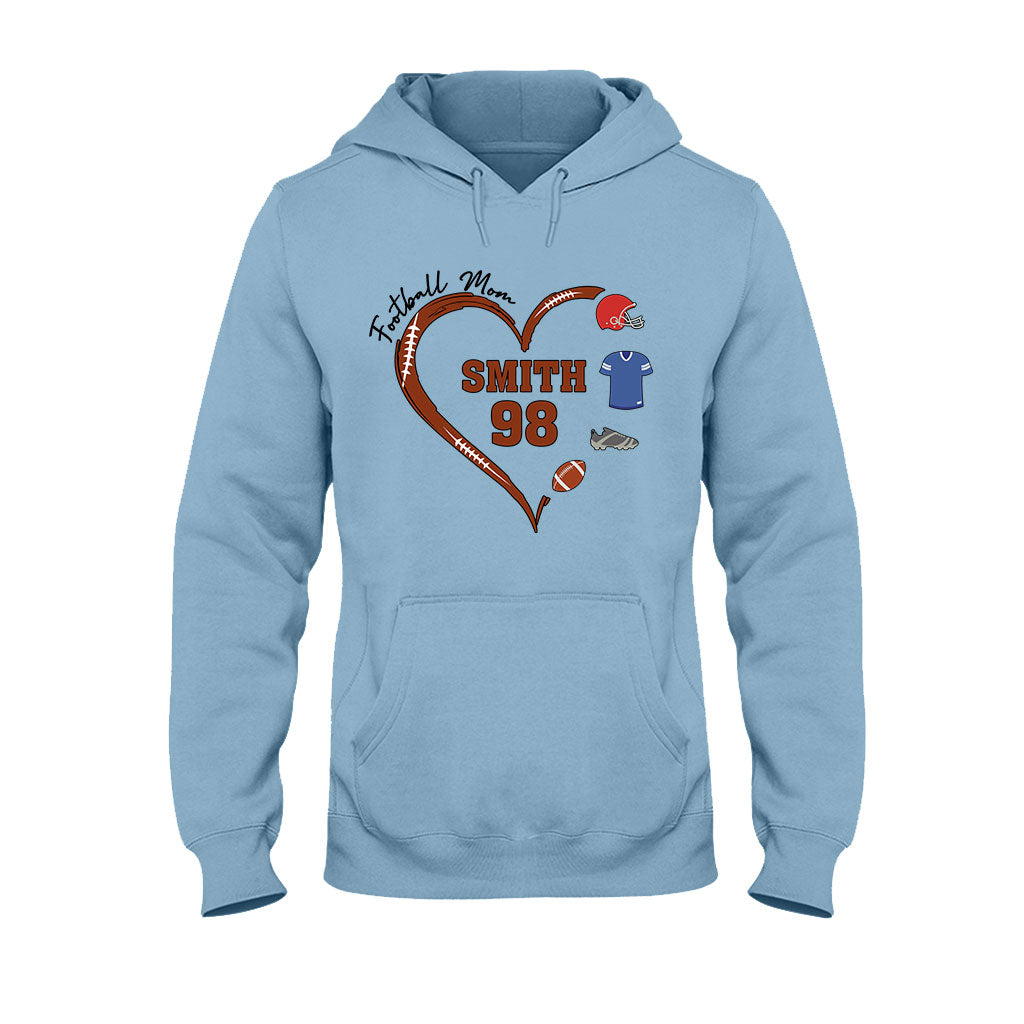 Fußballmama – Personalisiertes Fußball-T-Shirt und Hoodie
