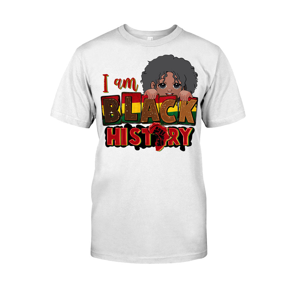 I Am Black History - Personalized African American T-shirt And Hoodie