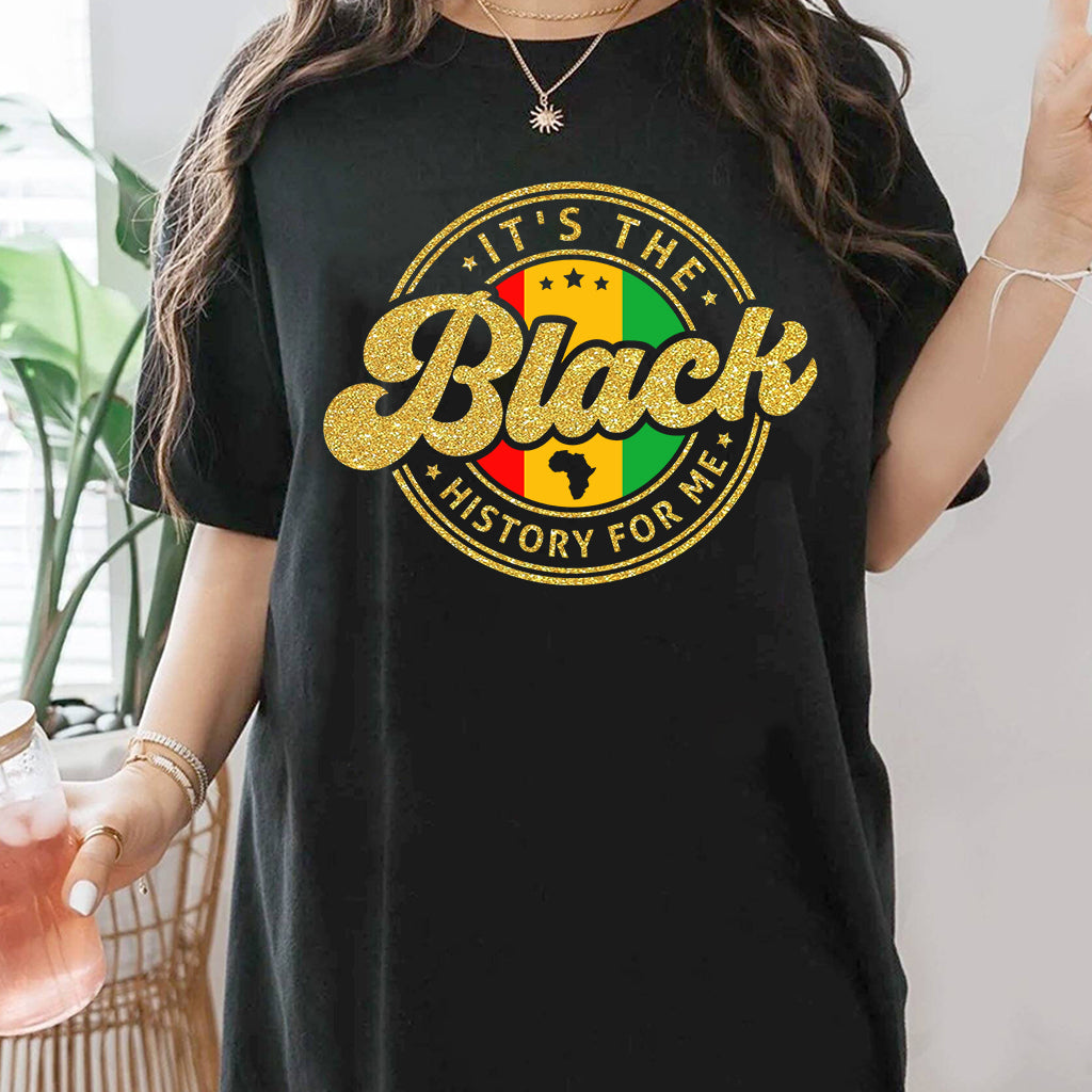 C'est l'histoire des Noirs pour moi - T-shirt et sweat à capuche afro-américains personnalisés