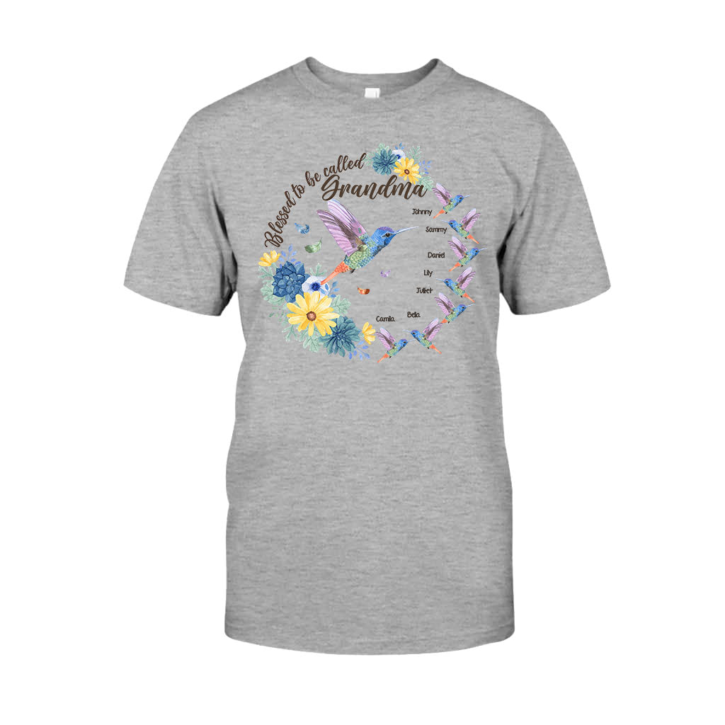 Heureuse d'être appelée Grand-mère Nana Gigi - T-shirt et sweat à capuche personnalisés pour grand-mère
