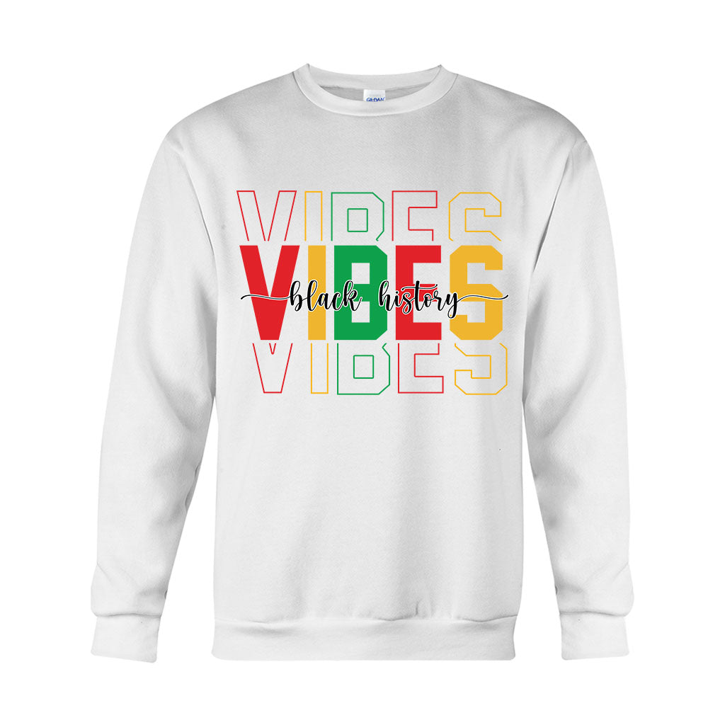 Ambiance Histoire des Noirs - T-shirt et sweat à capuche afro-américains personnalisés