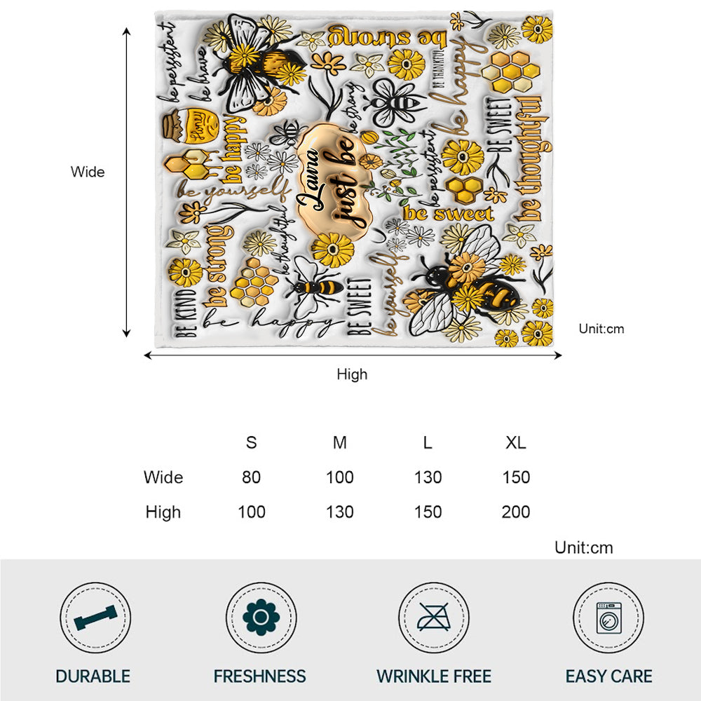 Sois heureux - Couverture personnalisée