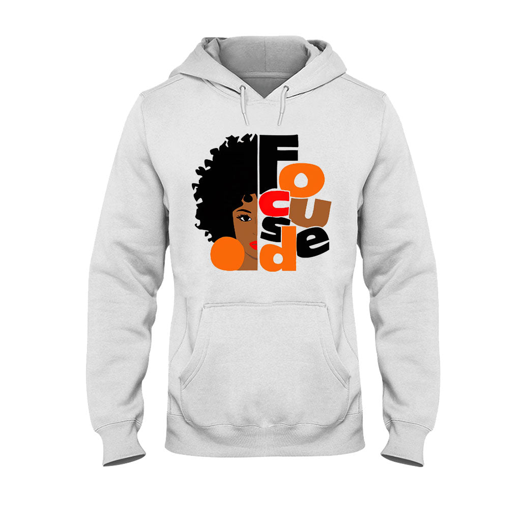 Focused – T-Shirt und Hoodie für Afroamerikaner