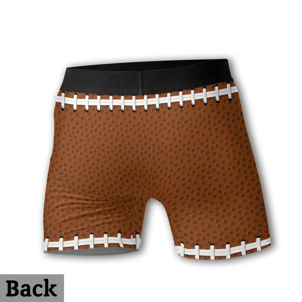 Manger, dormir, jouer au football, et recommencer - Boxers de football personnalisés pour hommes