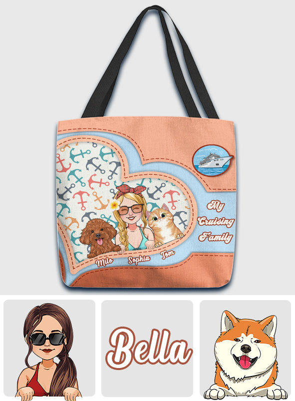My Cruising Life - Personalized Cruising Tote Bag