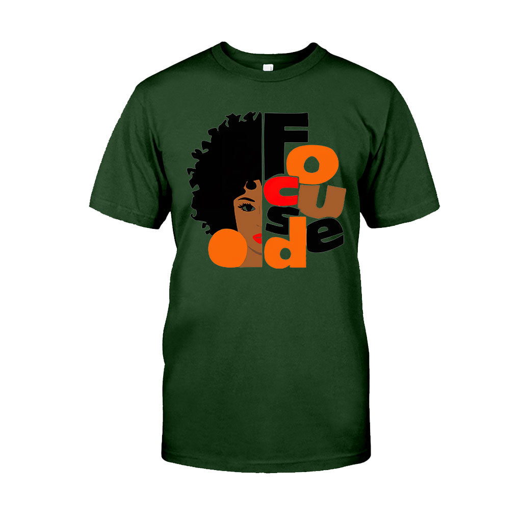 Focused – T-Shirt und Hoodie für Afroamerikaner