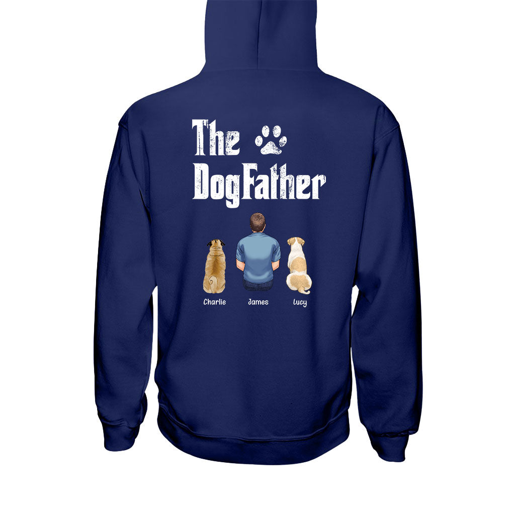 The Dog/Cat Father - Personalized Father T-shirt and Hoodie