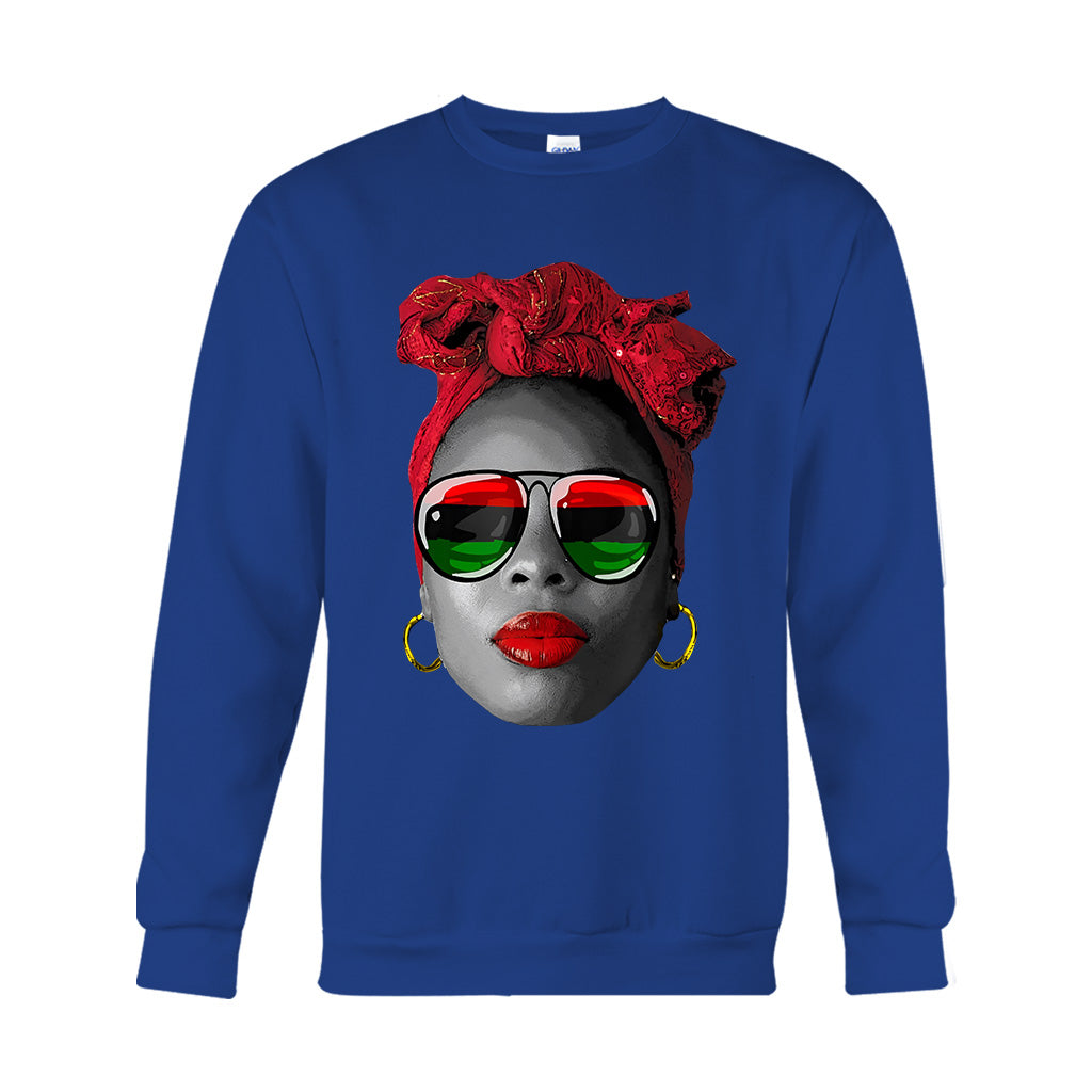 Dope Proud Queen – T-Shirt und Hoodie für Afroamerikanerinnen