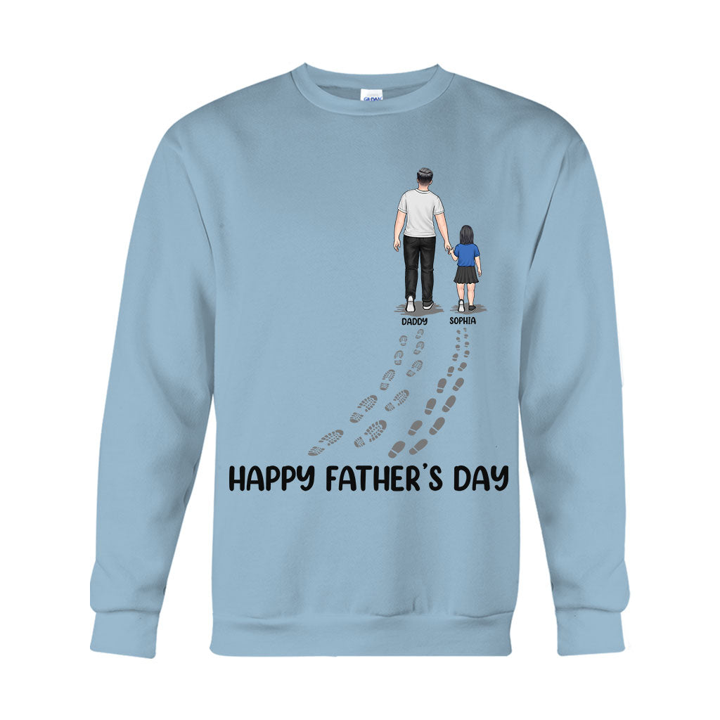 Happy Father's Day - Personalized Father T-shirt And Hoodie