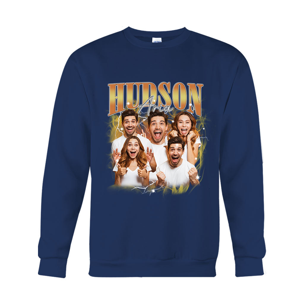 Custom Text And Photos - gift for anyone - Personalized T-shirt And Hoodie