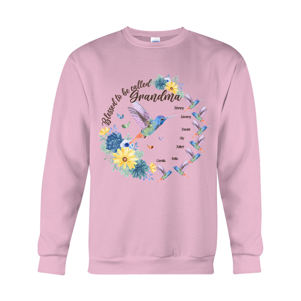 Heureuse d'être appelée Grand-mère Nana Gigi - T-shirt et sweat à capuche personnalisés pour grand-mère