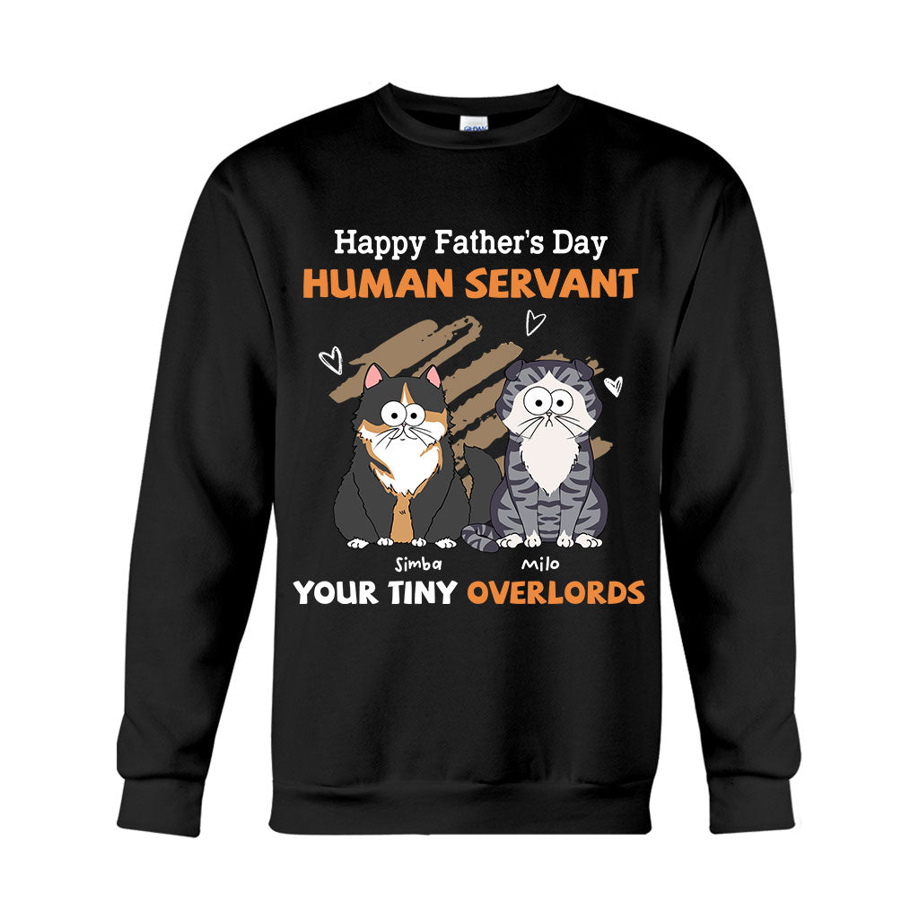 À mon serviteur humain - T-shirt et sweat à capuche personnalisés pour chat