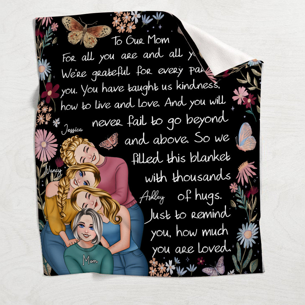 To Our Mother/ Mom... - Personalized Mother Blanket
