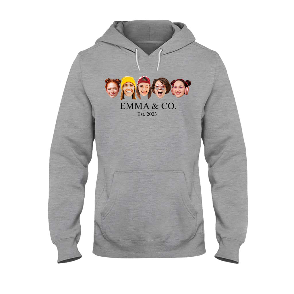 Besties & Co. Face Custom – Personalisiertes Bestie-T-Shirt und Hoodie