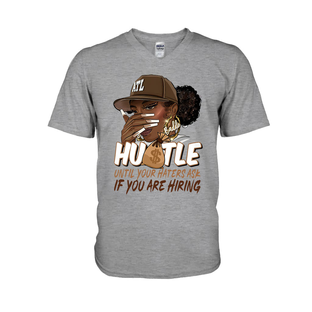 Hustle – T-Shirt und Hoodie für Afroamerikaner