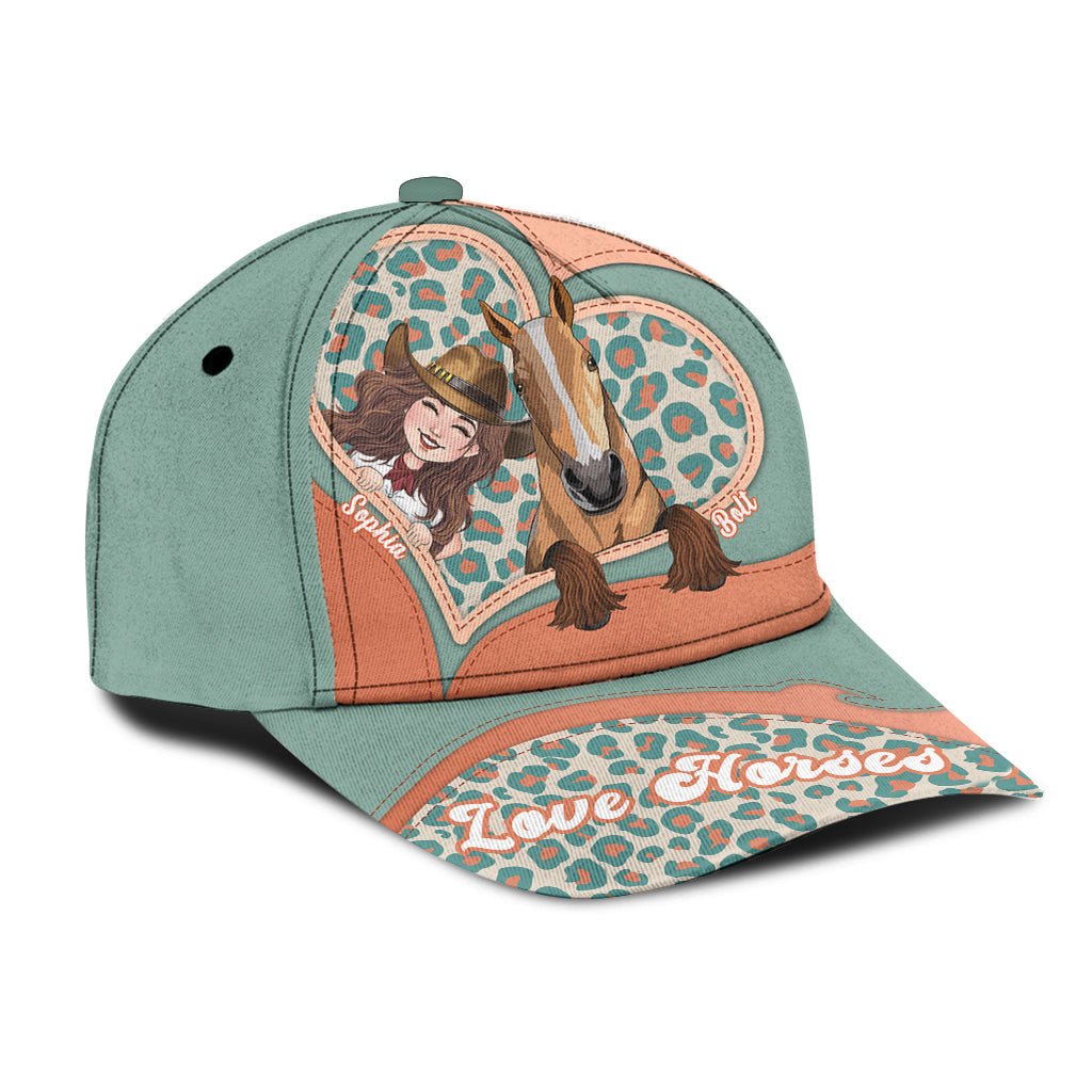 Think About Horses - Personalized Horse Classic Cap