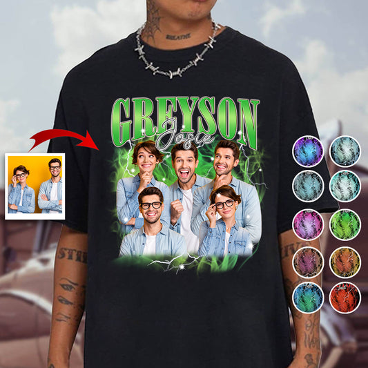 Custom Text And Photos - gift for anyone - Personalized T-shirt And Hoodie