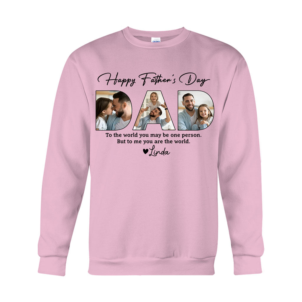 Happy Father's Day Dad - Personalized Father T-shirt And Hoodie