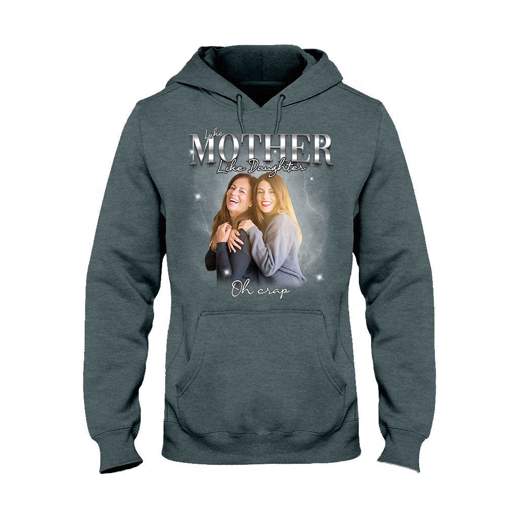 Like Mother Father Like Son Daughter Oh - Personalized Mother T-shirt And Hoodie