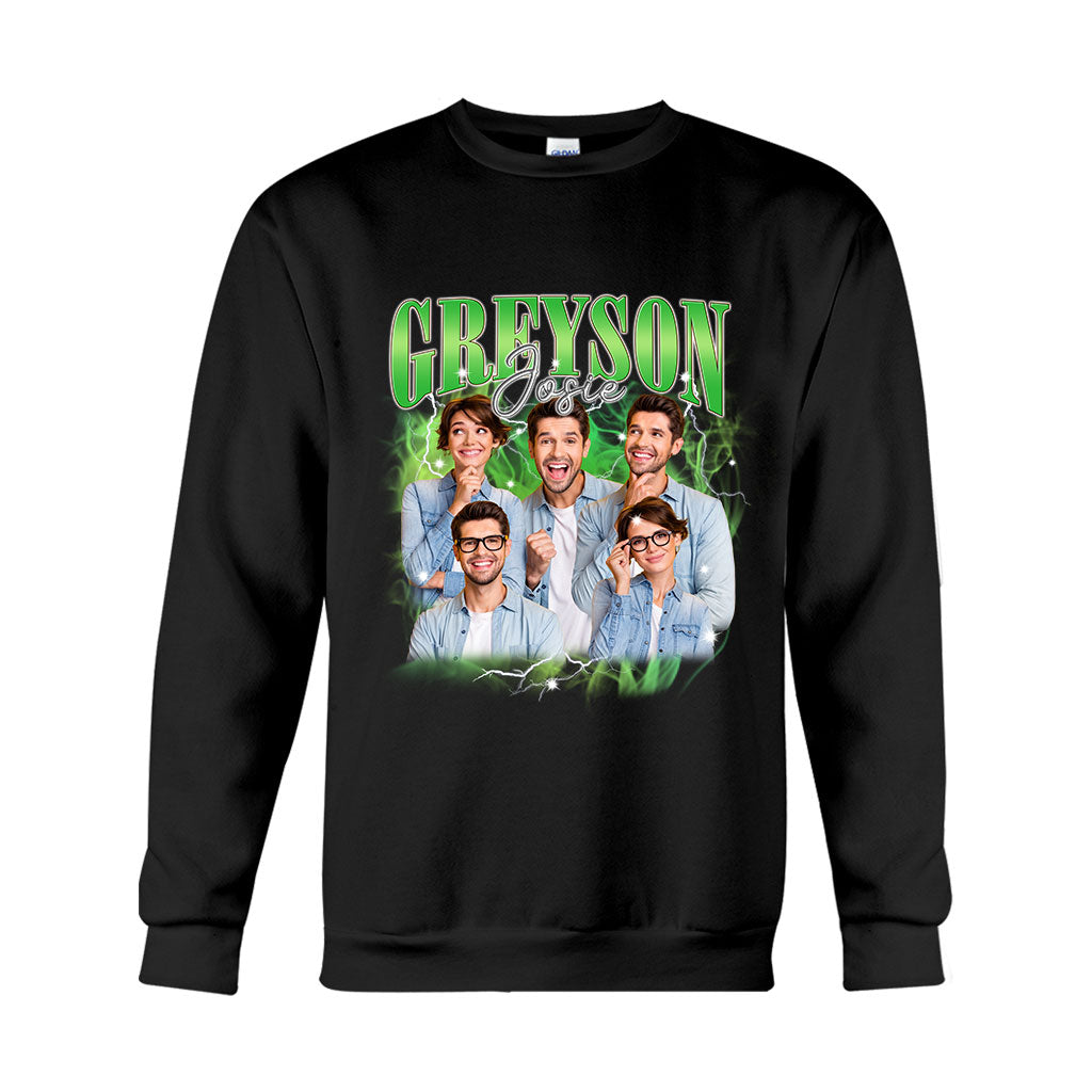 Custom Text And Photos - gift for anyone - Personalized T-shirt And Hoodie