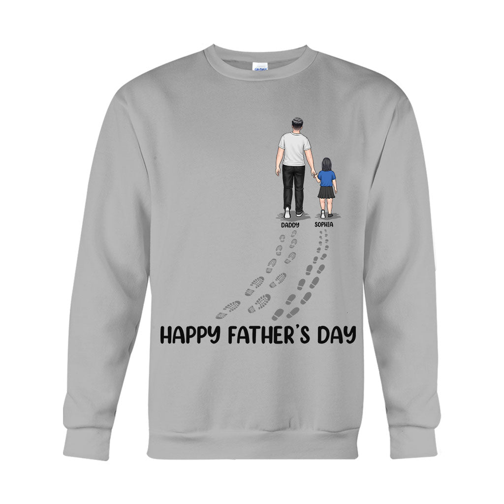 Happy Father's Day - Personalized Father T-shirt And Hoodie