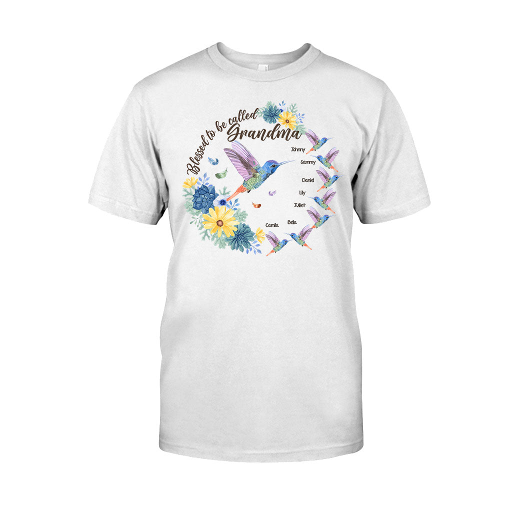 Heureuse d'être appelée Grand-mère Nana Gigi - T-shirt et sweat à capuche personnalisés pour grand-mère
